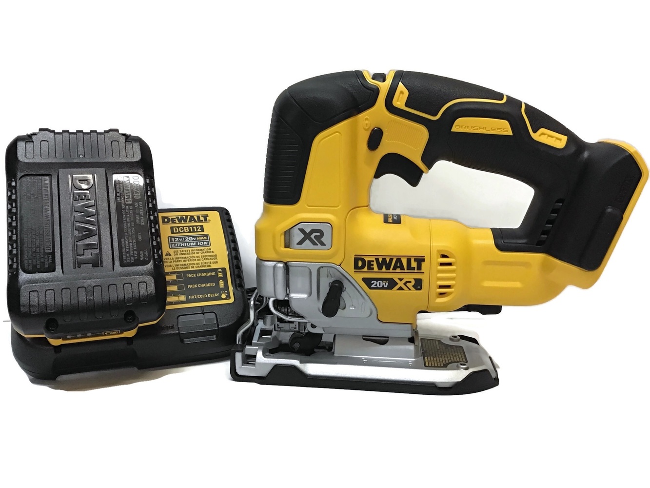 New Dewalt Xr Volt Max Position Orbital Action Brushless Jig Saw