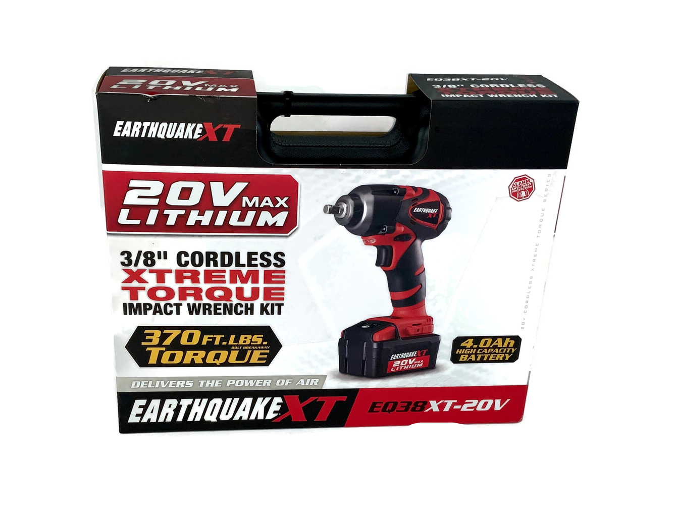 Earthquake XT 20V Max Lithium 3 8 In Cordless Xtreme Torque Impact