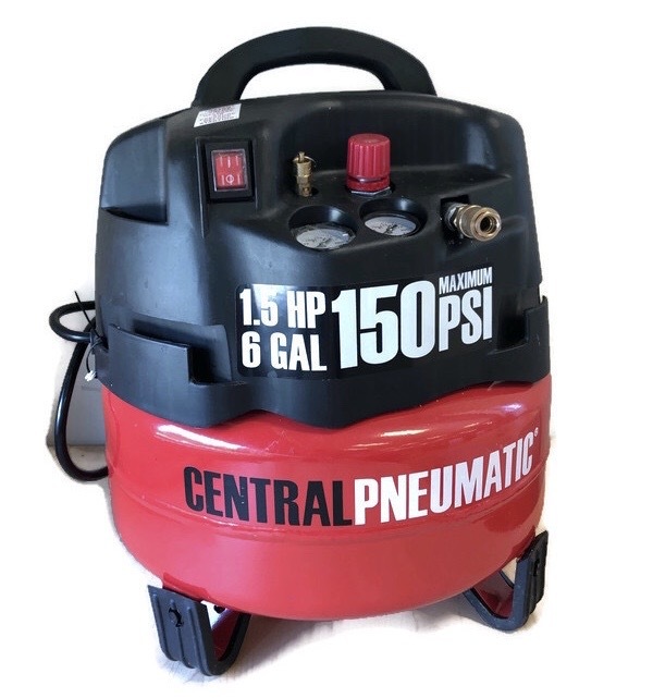 Central Pneumatic Gallon Hp Psi Professional Air Compressor