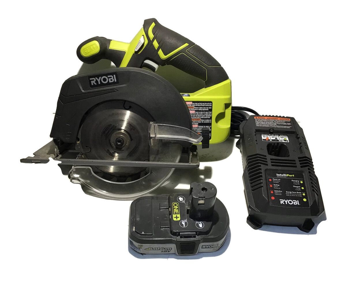 RYOBI P507 ONE 18V Cordless 6 1 2 In Circular Saw USA Pawn