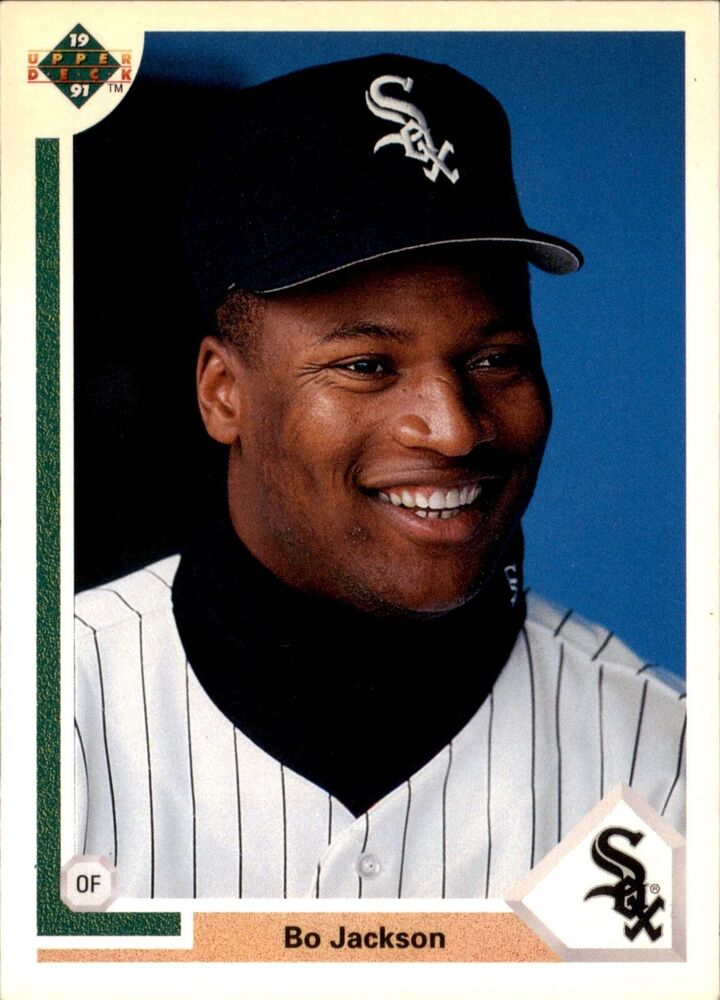 Upper Deck Baseball Bo Jackson Chicago White Sox Usa Pawn