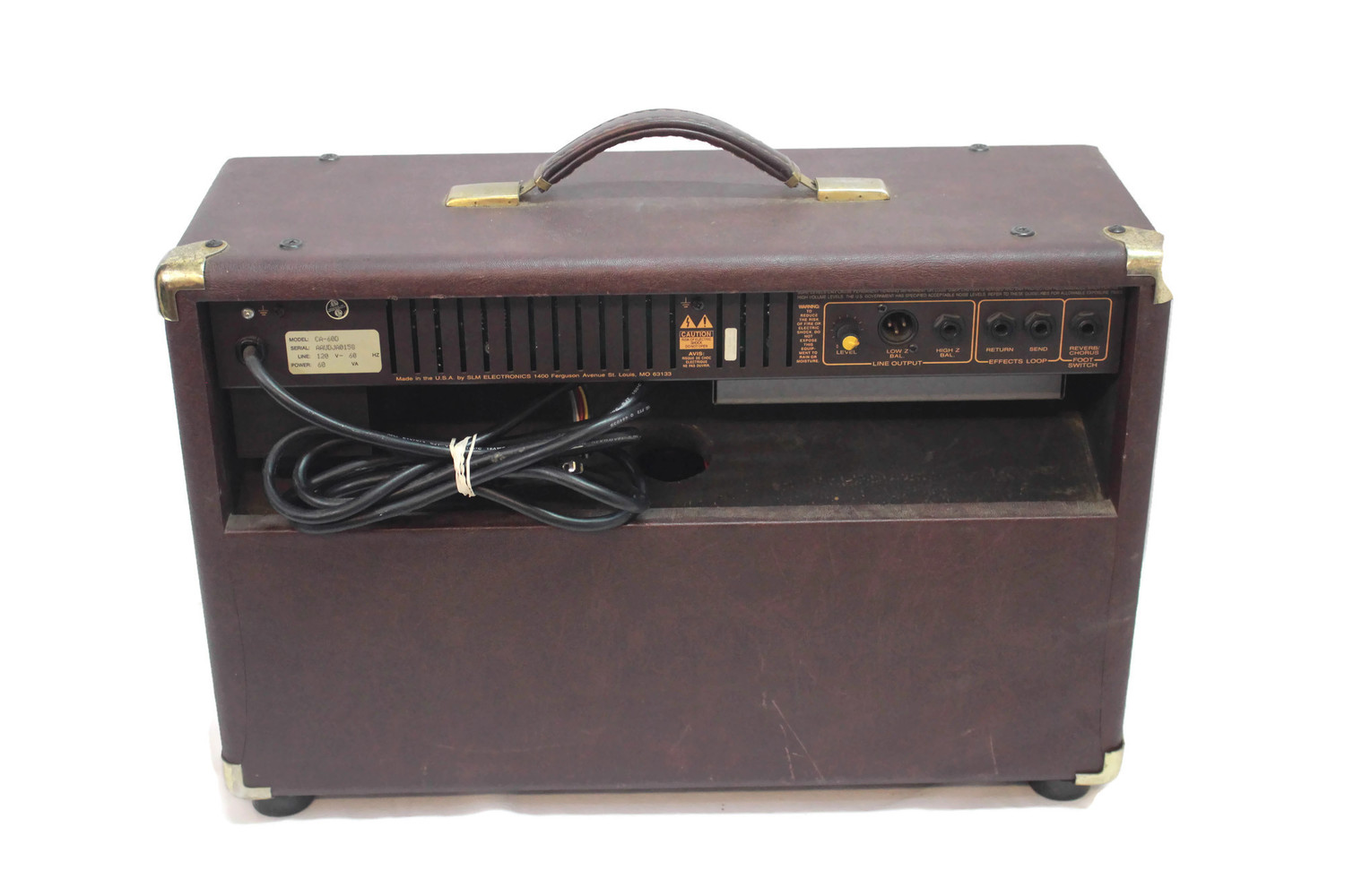 Vintage Crate CA60D Acoustic Guitar Amplifier with BuiltIn Effects