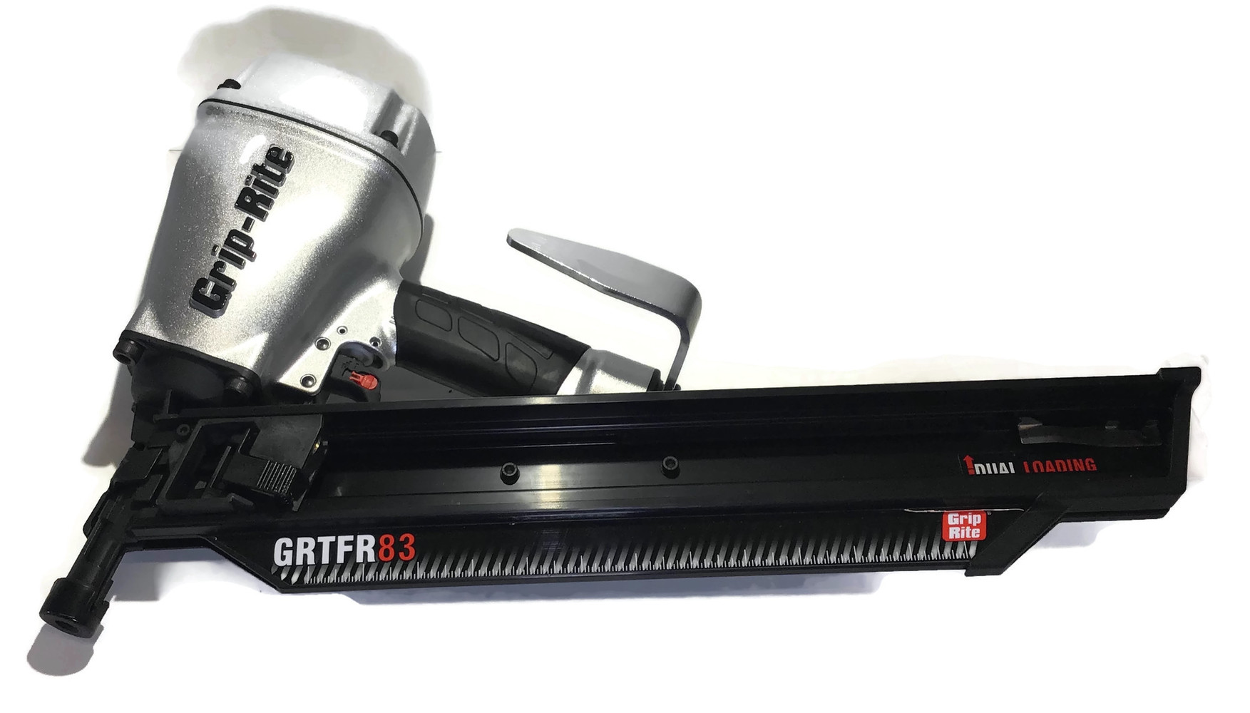 GripRite GRTFR83 RH ShortBody 21 Degree Framing Nailer, 31/4inch