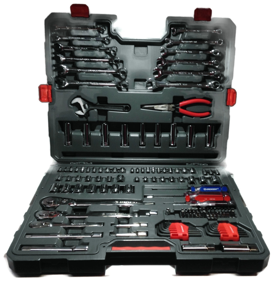 175 Pc Crescent Tool Set with Hard Carrying Case USA Pawn