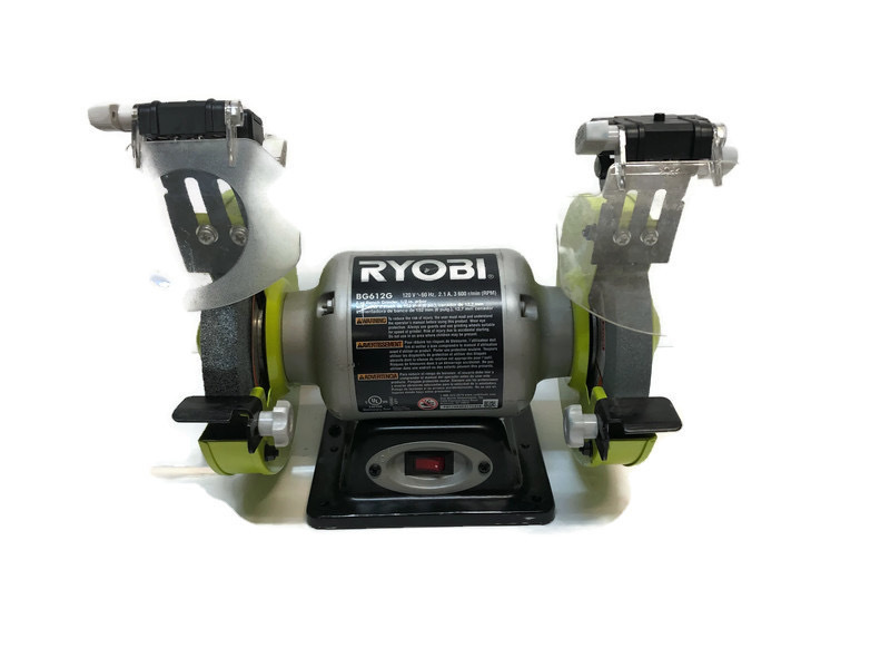 Ryobi Bench Grinder 6 In. 2.1Amp Heavy Gauge Steel Power Tool USA Pawn
