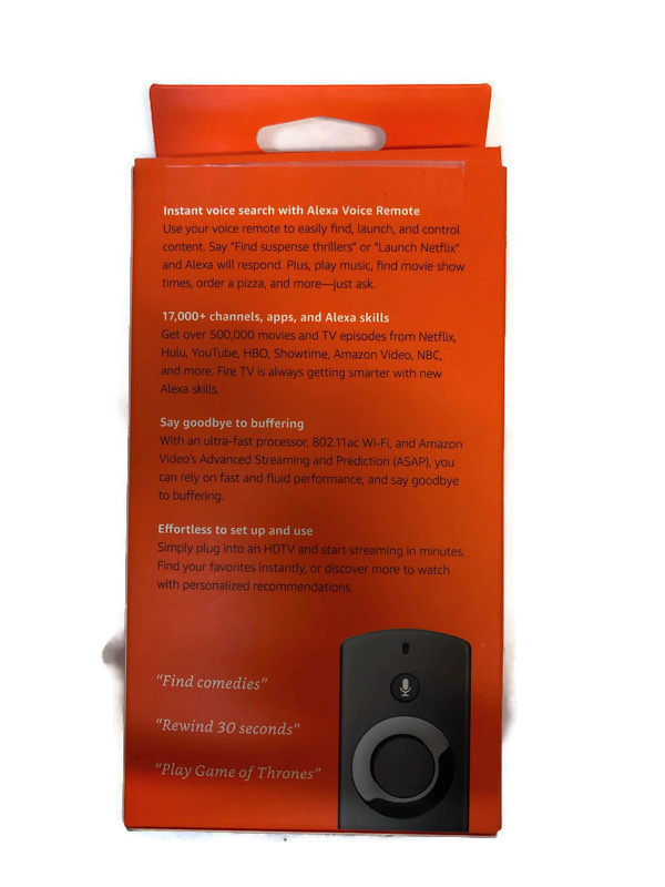 Amazon Firestick with Box Black USA Pawn