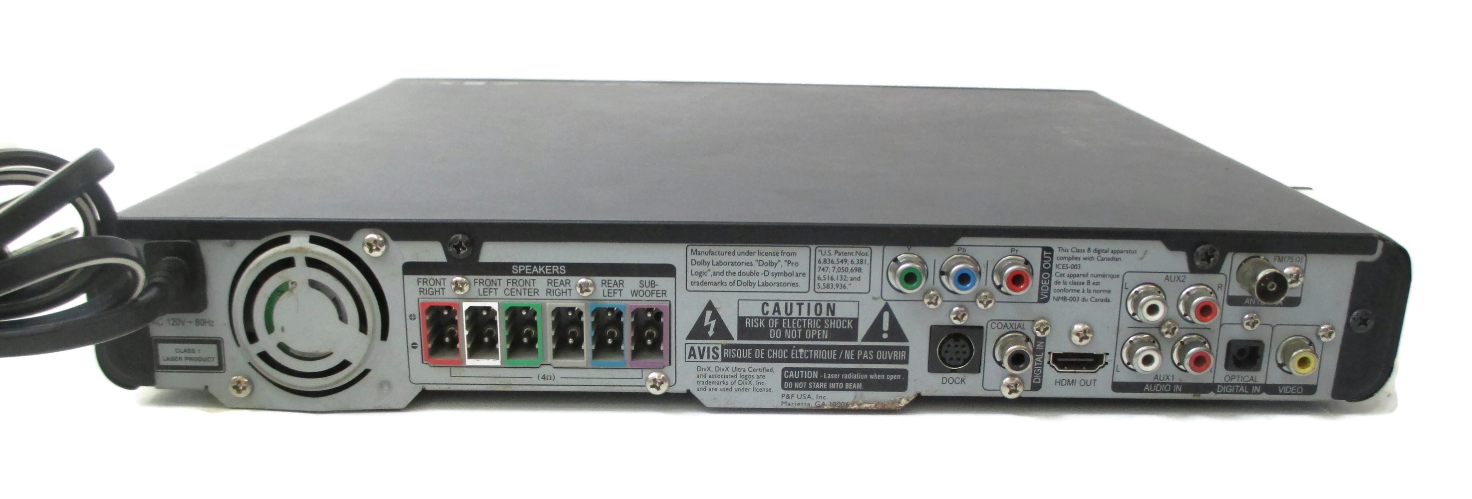 Philips DVD Surround System Receiver HTS 3372/F7 USA Pawn