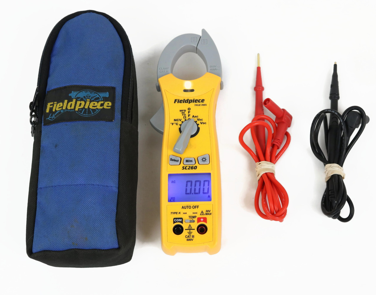 Fieldpiece Clamp Meter True Rms Temperature Digital