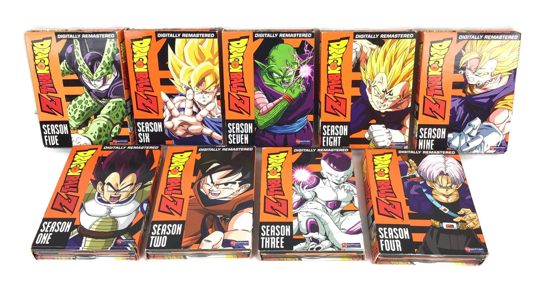 Dragon Ball Z Digitally Remastered Complete Series 1-9 DVD ...
