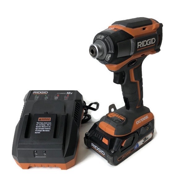 Ridgid R86039 18Volt OCTANE Brushless Cordless 6Mode 1/4 in. Impact
