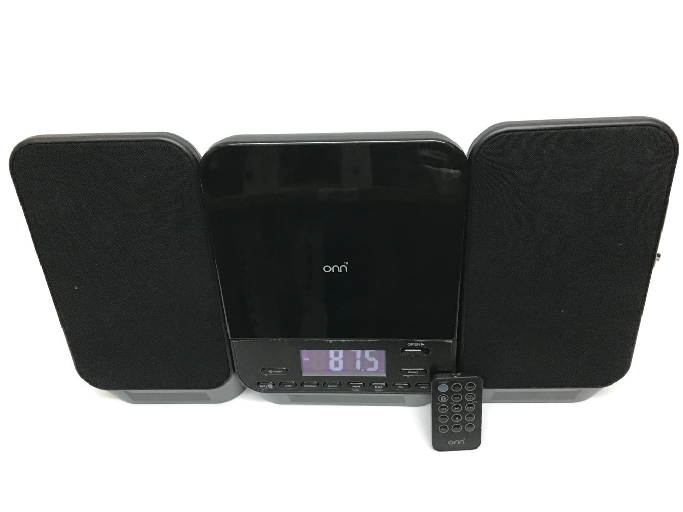 Onn Home Music 5-Watt Mini Bluetooth CD Stereo System | USA Pawn