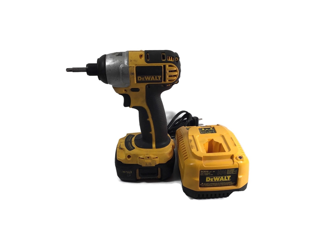 DEWALT DC825 1/4" 18V Cordless Impact Driver with Charger USA Pawn
