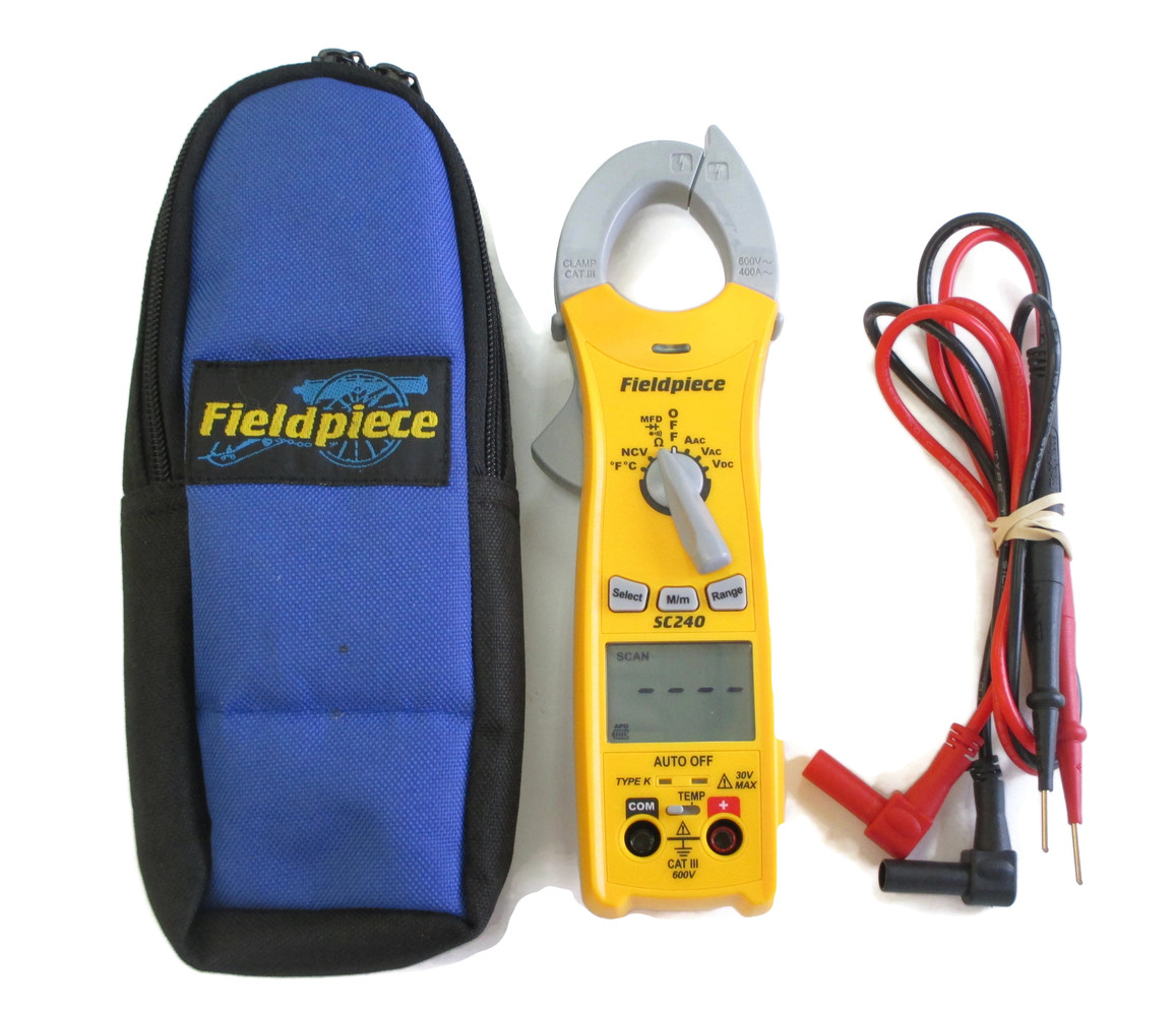 Fieldpiece SC240 400A Compact Clamp Meter With Case USA Pawn