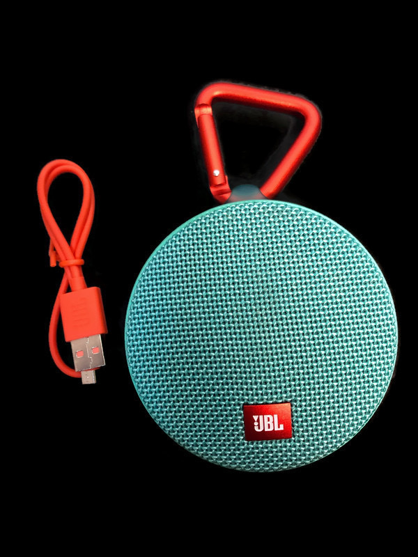 JBL Clip 2 Waterproof Bluetooth Portable Speaker System Teal USA Pawn