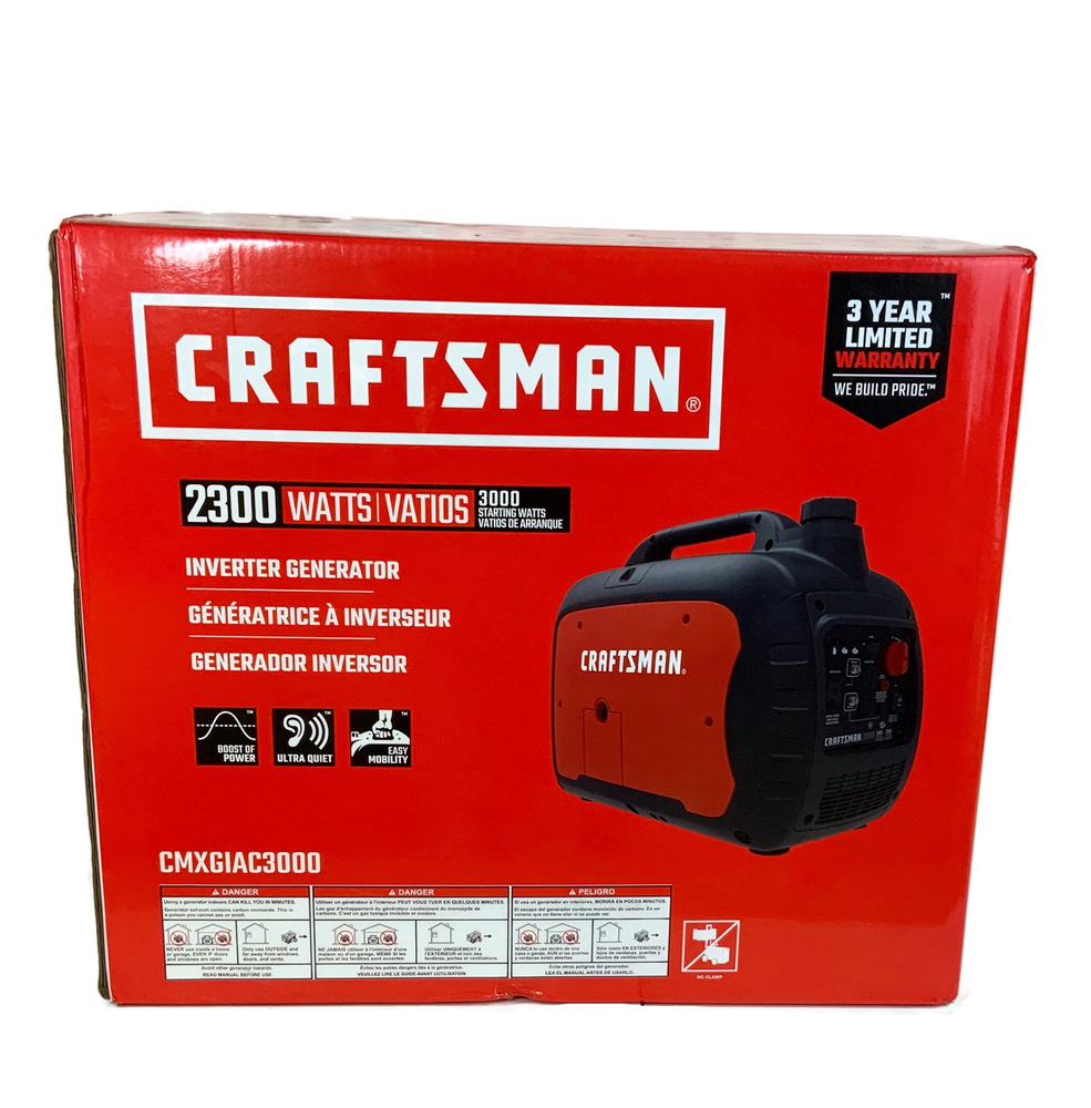 CRAFTSMAN 3000Watt Gasoline Portable Generator New USA Pawn