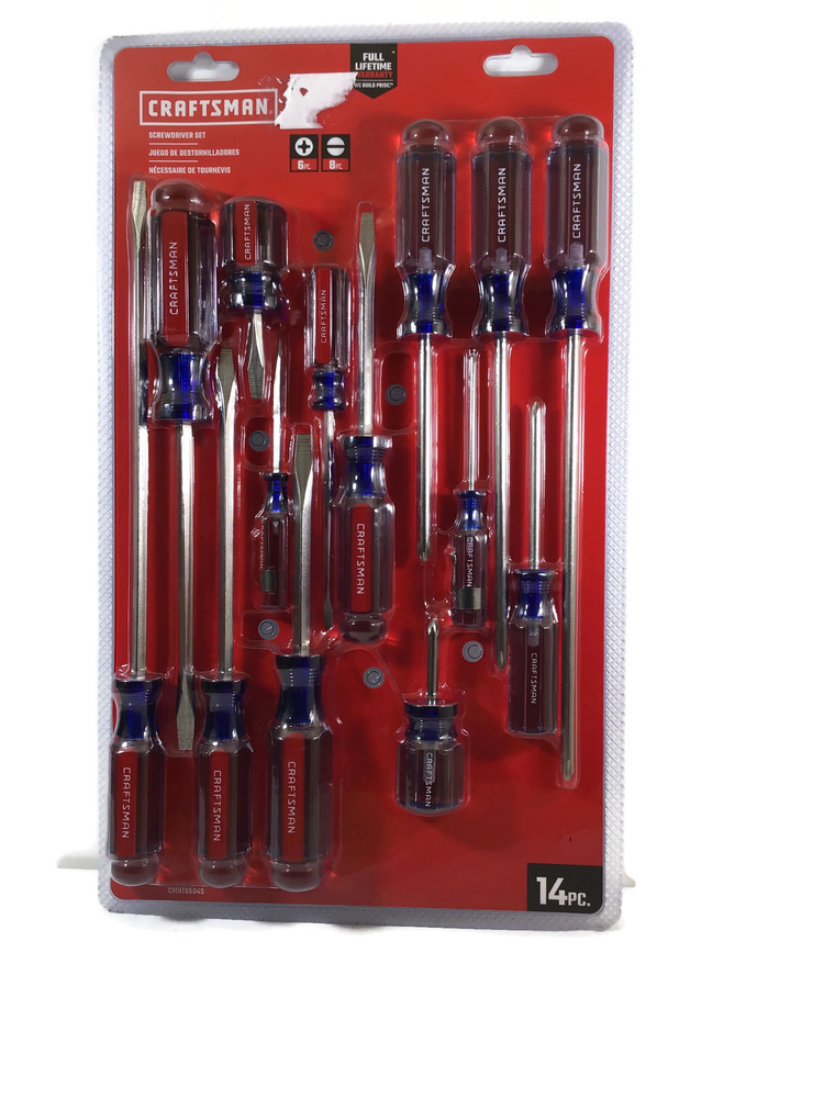 Craftsman Screwdriver Set 14 Pieces New USA Pawn