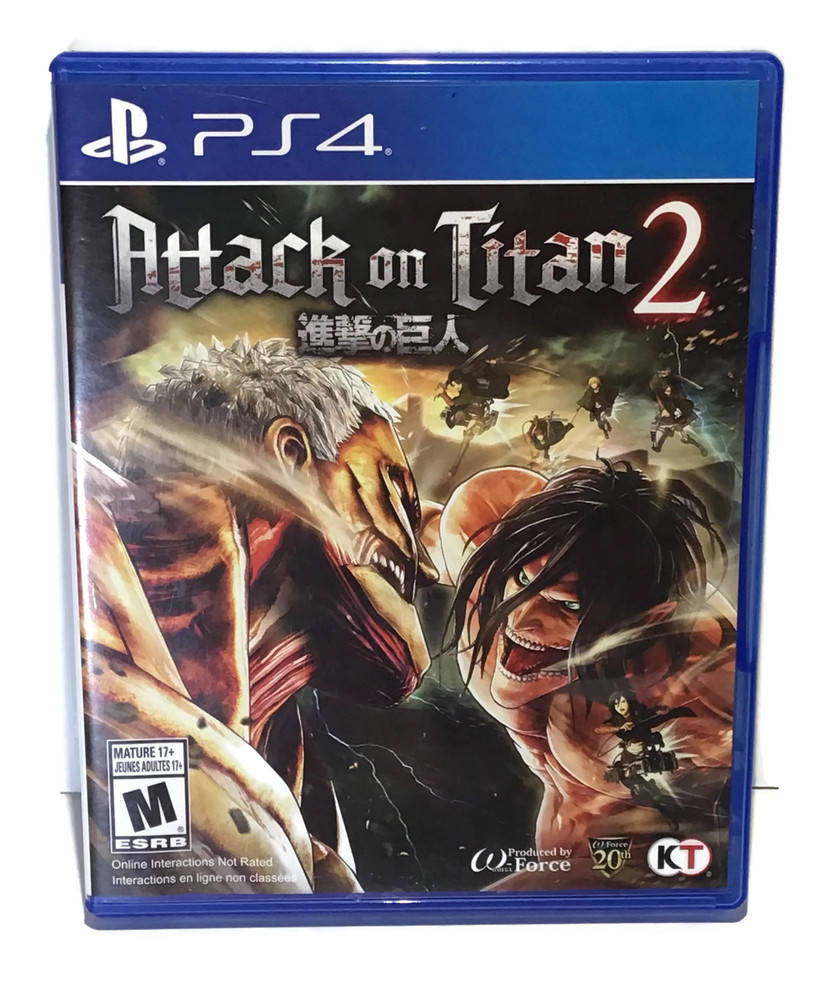 attack on titan video game ps4