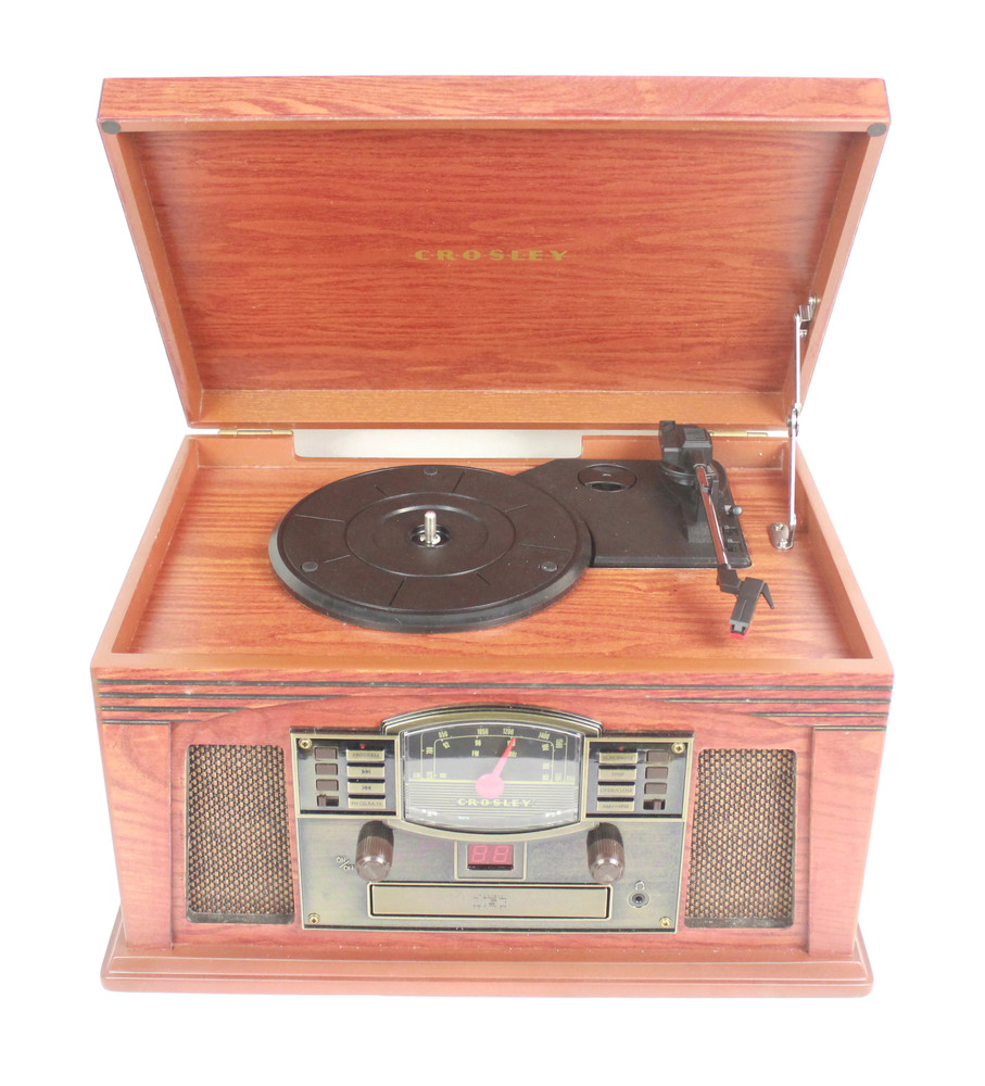 Crosley CR42CPA Lancaster Musician Entertainment Center In Box USA Pawn