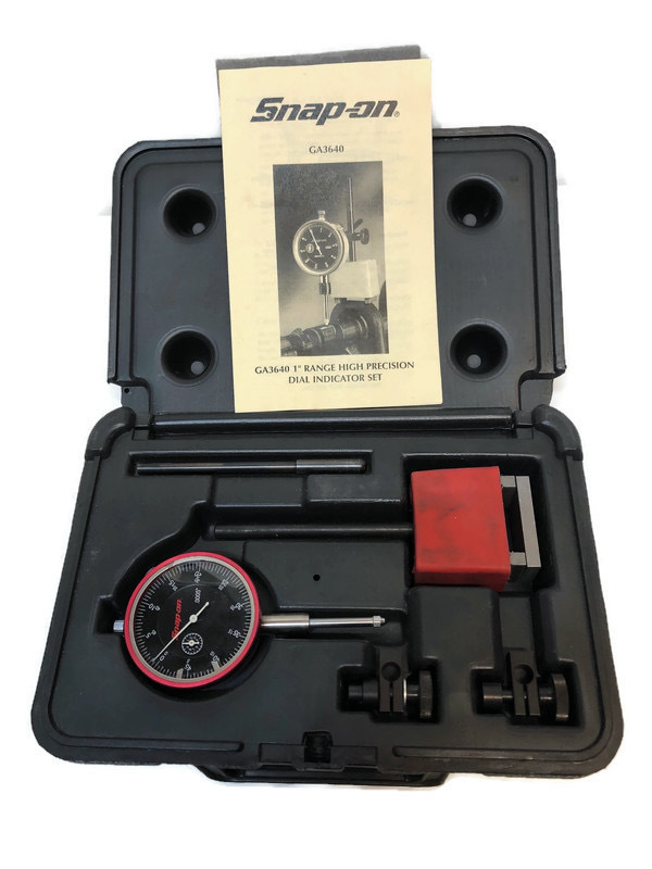SNAPON GA3640 Long Range Dial Test Indicator Set USA Pawn