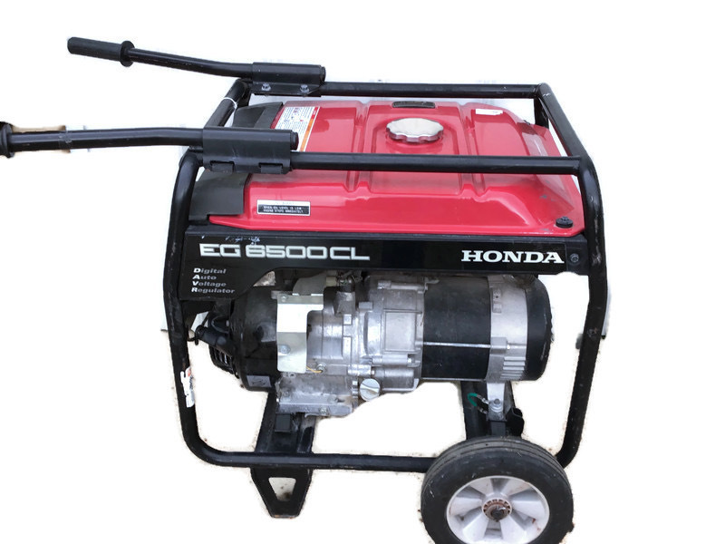 Honda EG6500CL Generator Portable DAVR Gas Power Camping RV EG6500 w