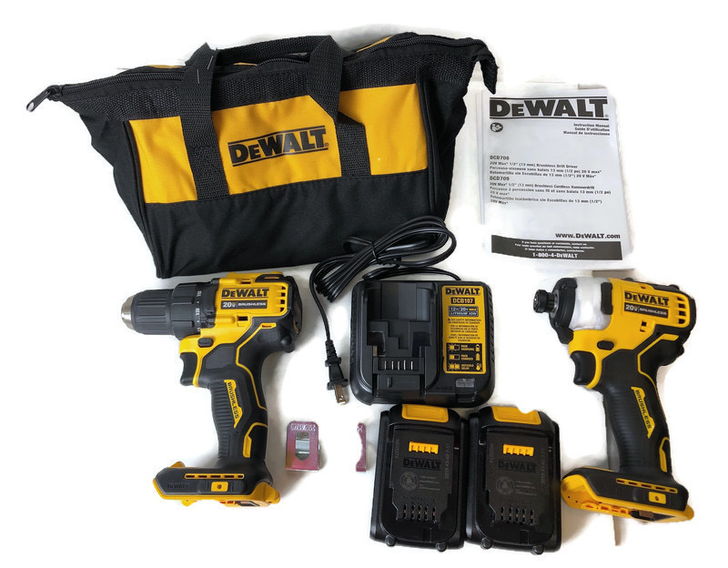 DEWALT Compact Drill/Driver & Impact Driver Set Model: DCD708 | USA Pawn