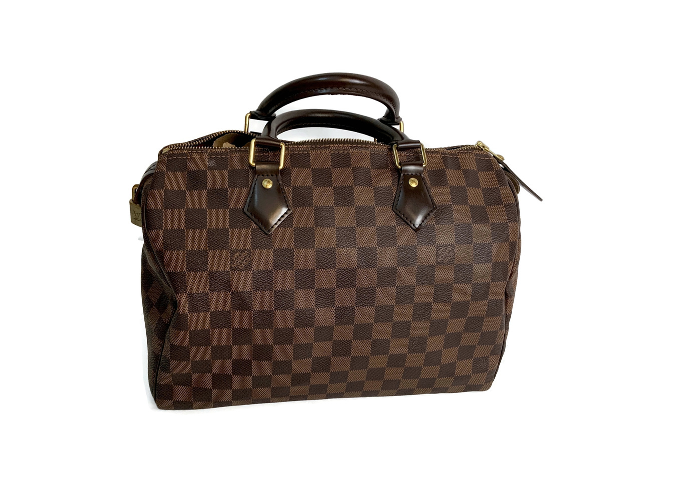 Authentic Louis Vuitton Speedy 30 Bag Damier - Ebene - Luxury Handbag | USA Pawn