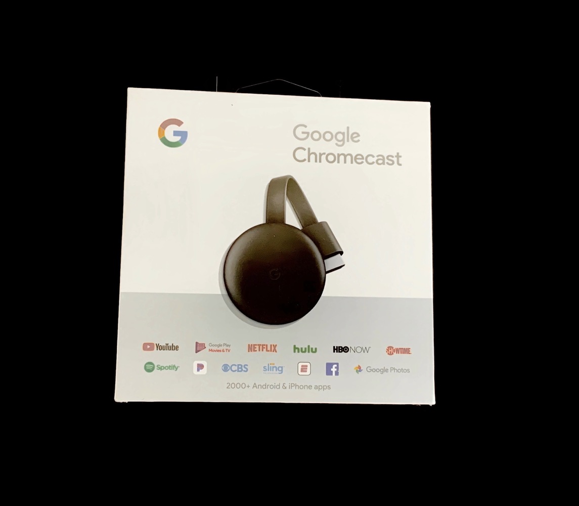 Google Chromecast (Latest Model) Streaming Media Player Charcoal