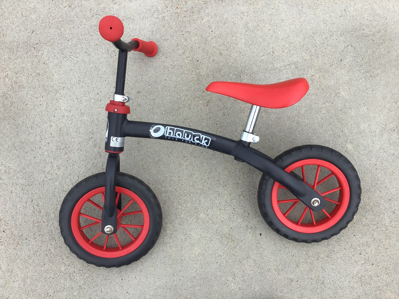Hauck Rider Balance Bike USA Pawn