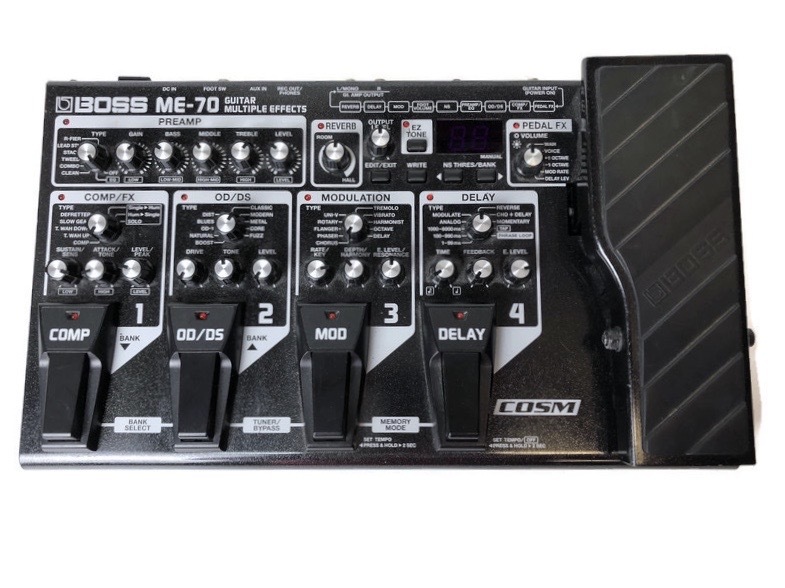 Boss ME70 Guitar MultiEffects Pedal USA Pawn