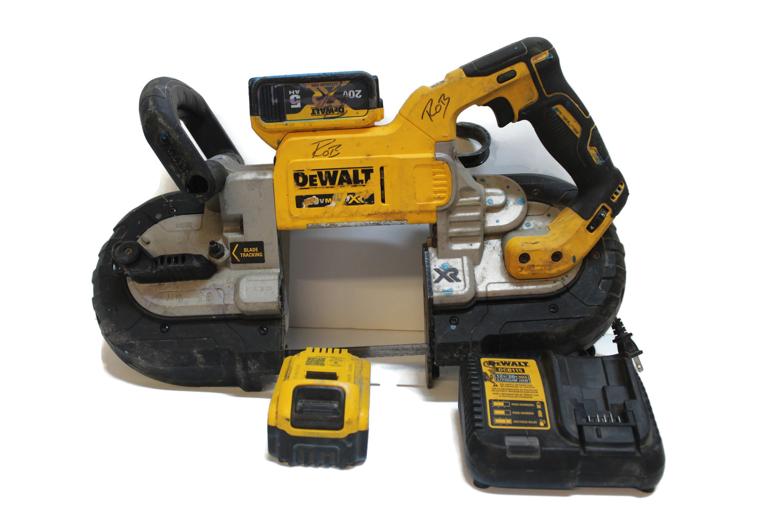 Dewalt Model DCS374 20Volt Band Saw with 2 Batteries and 1 Charger