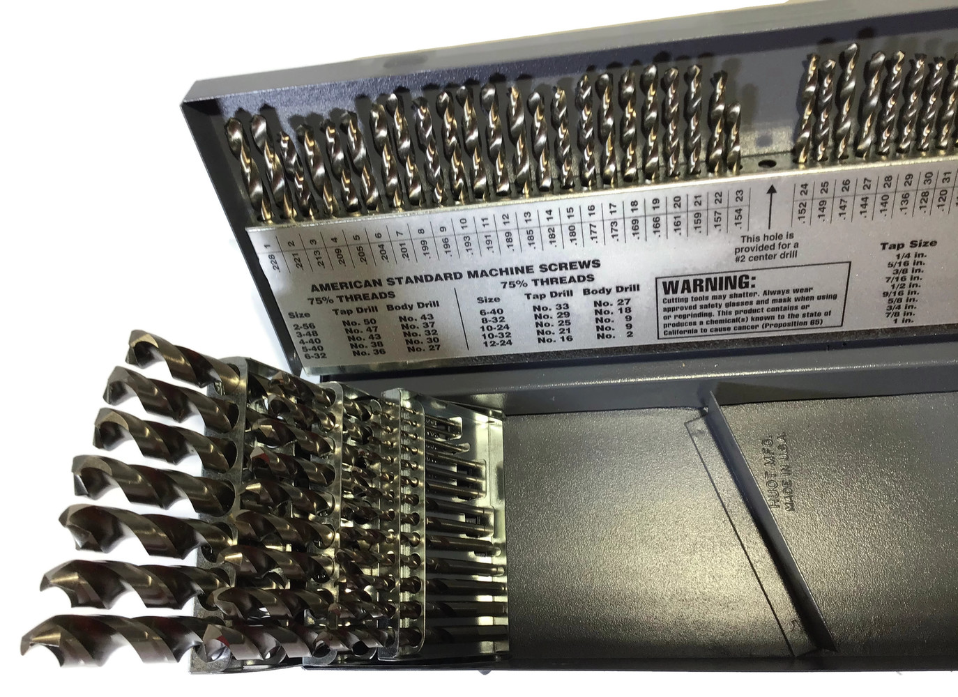 Klutch High Speed Drill Bit Set â 115-Pc - Model: 42366 | USA Pawn