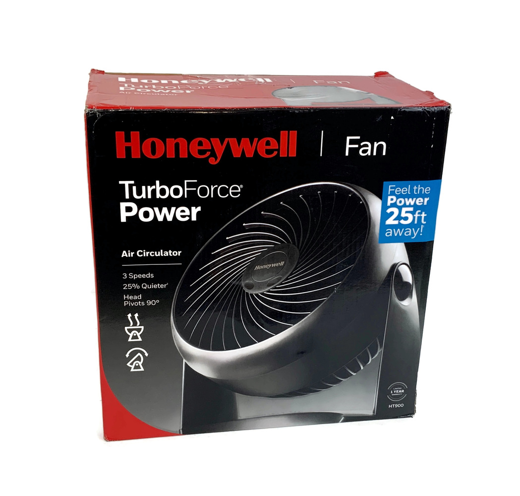 Honeywell Home - Table Air Circulator Fan - Black - New 