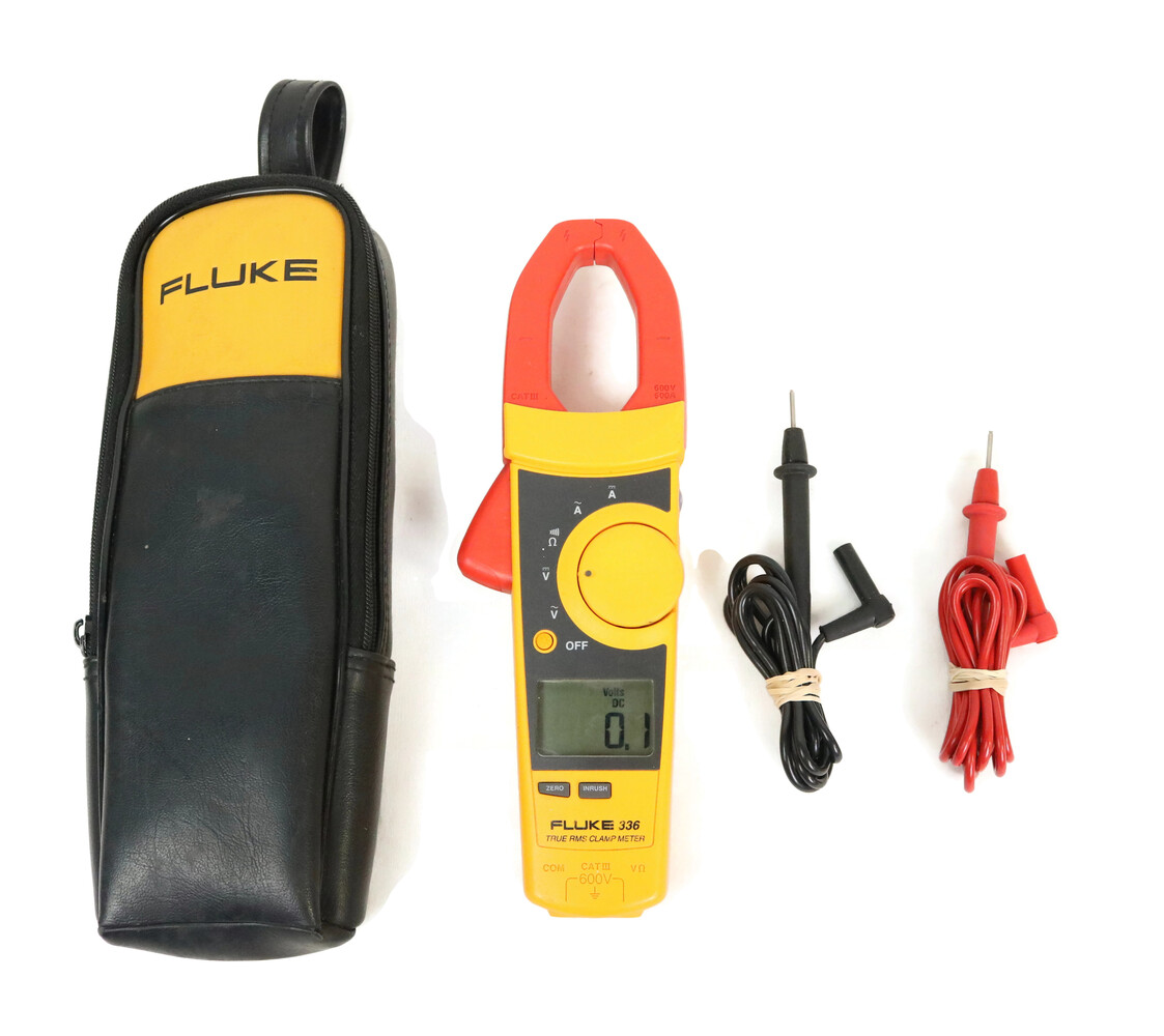 Fluke 336 True RMS Clamp Meter with Test Leads USA Pawn