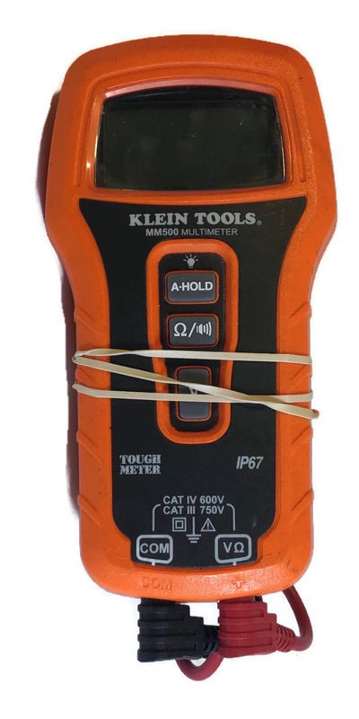 Klein Tools MM500 Auto Ranging Multimeter with Test Leads | USA Pawn