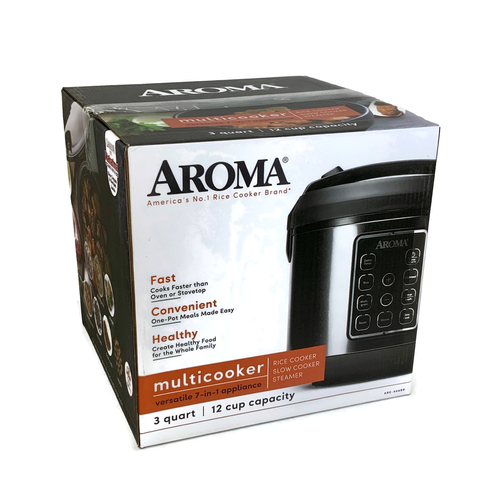 Aroma 8Cup Programmable Rice & Grain Cooker, Steamer USA Pawn