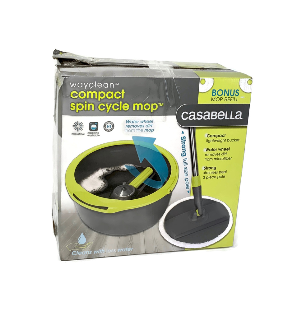 Casabella Compact SpinCycle Mop USA Pawn