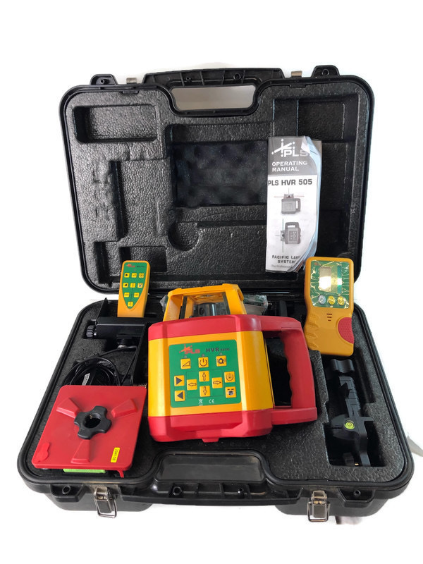 Pacific Laser Systems PLS HVR505G Green Rotary Laser Level Kit | USA Pawn