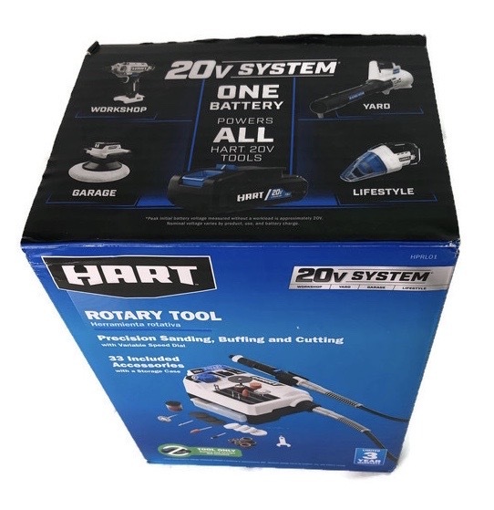 Hart HPRL01 20Volt Cordless Rotary Tool New USA Pawn