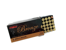 PMC .40 S&W Ammo, Brass, 180 grain - New