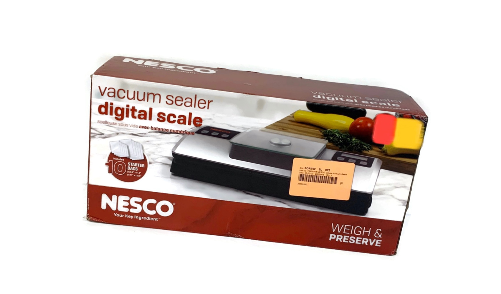 Nesco Vacuum Sealer/Scale New USA Pawn