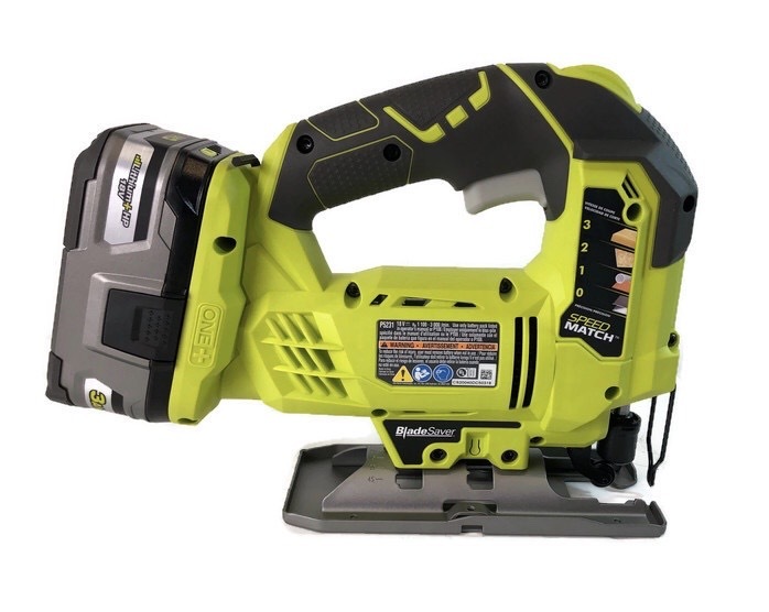 Ryobi P5231 18Volt ONE+ Cordless Orbital Jig Saw With Battery (No
