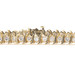 5.00 ctw Round Diamond 14KT Yellow Gold Women's Estate Tennis Bracelet 7" 21.58g