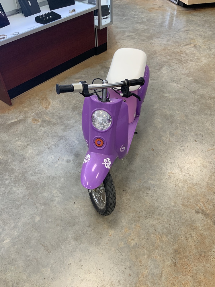 Electronic Razor KiKi Scooter Purple USA Pawn
