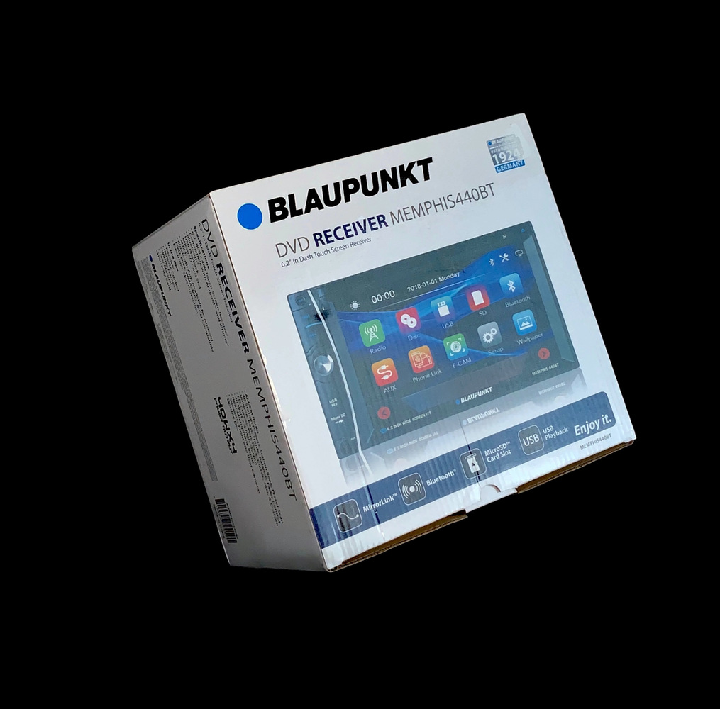 Blaupunkt 6.2" Touchscreen Multimedia Receiver with Bluetooth USA Pawn