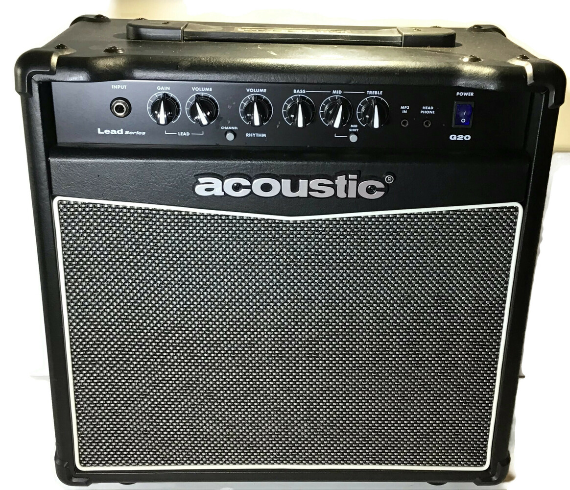 Acoustic Lead Guitar Series G20 20W 1x10 Guitar Combo Amp USA Pawn