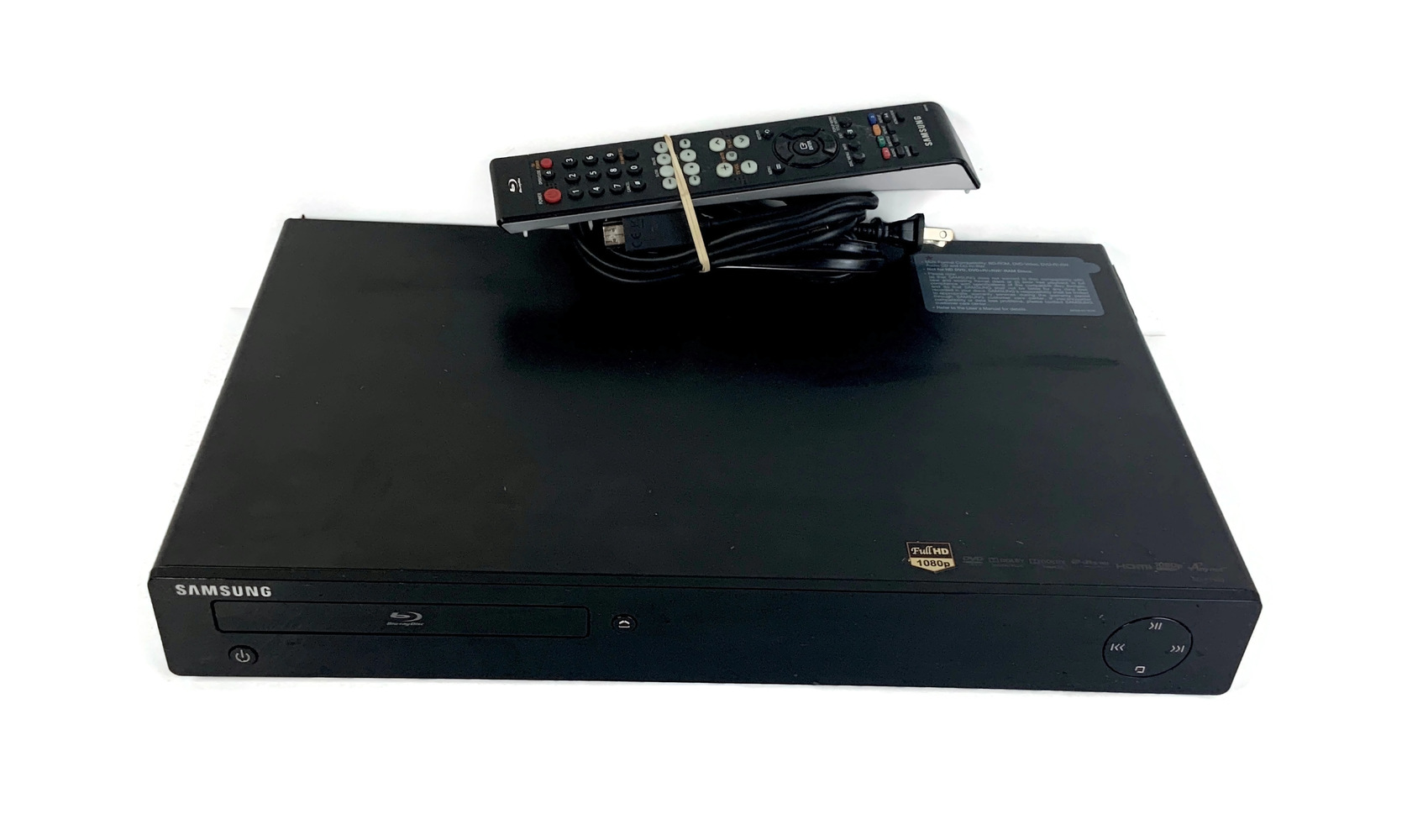 SAMSUNG (BDP1500) BluRay Player with remote USA Pawn