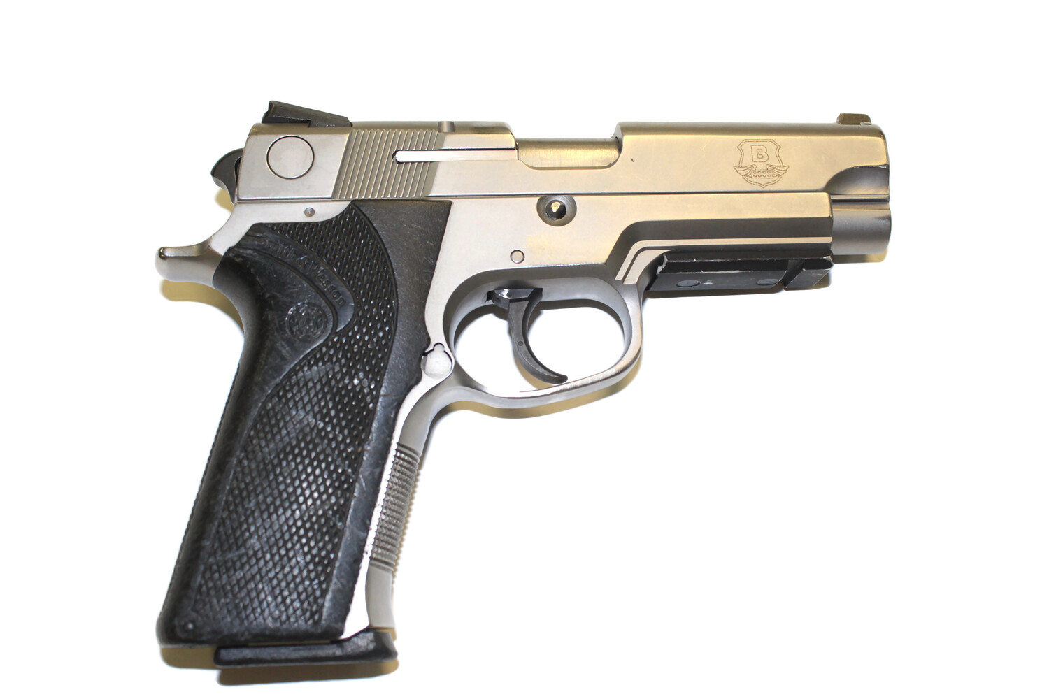 SMITH & WESSON Model: 4046tsw 40 Cal Semi Automatic Pistol - Nickel ...