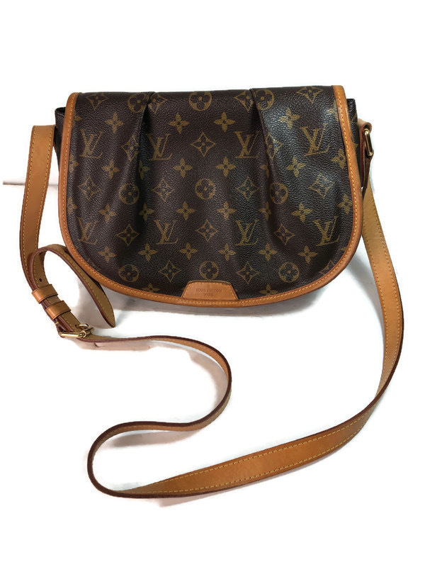 Louis Vuitton Menilmontant PM Purse Leather Luxury Hand Bag | USA Pawn