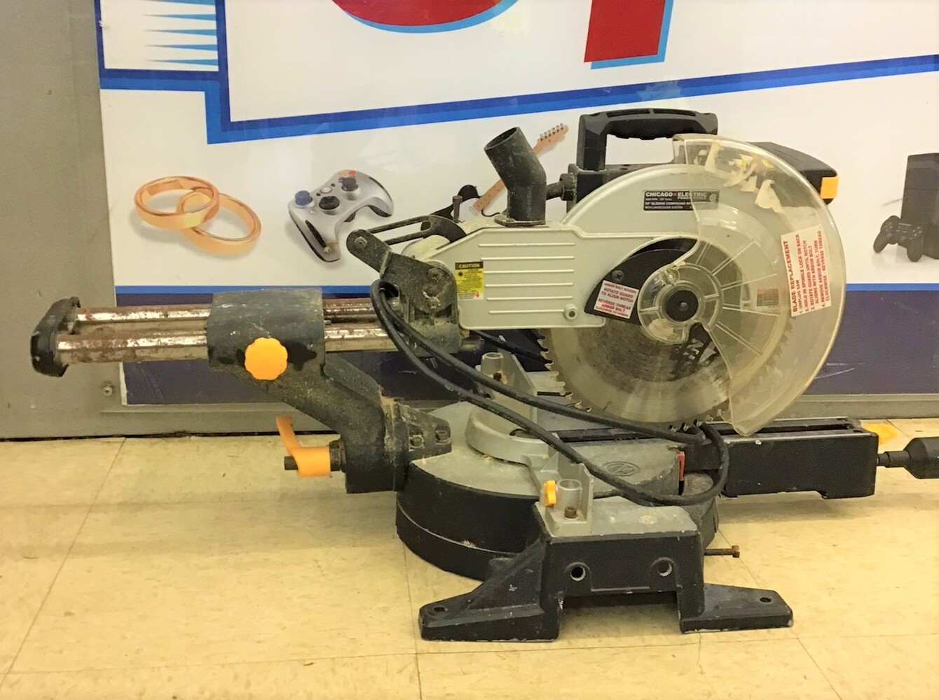 CHICAGO ELECTRIC 10 in. Sliding Compound Miter Saw USA Pawn