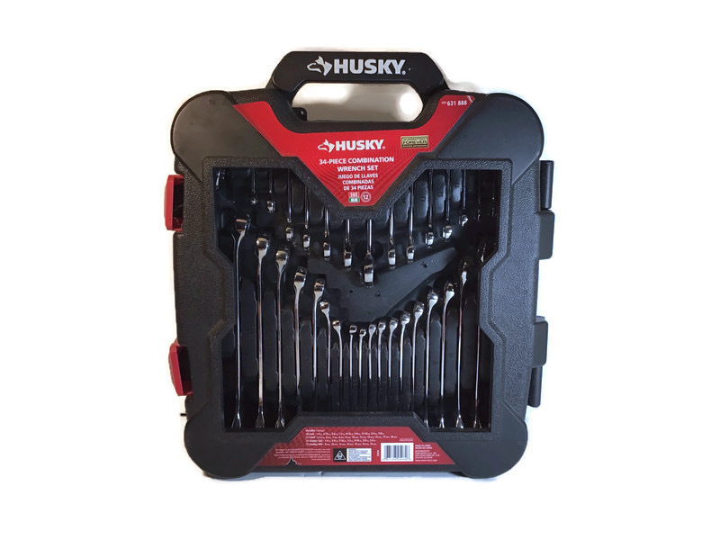 Husky 34 Piece Combination Wrench Set USA Pawn